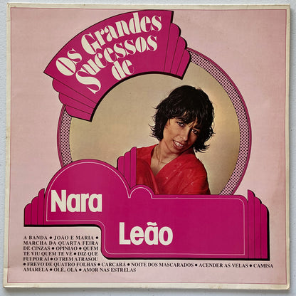 Nara Leão — Os Grandes Sucessos De Nara Leão (Disco de Vinil LP, usado)