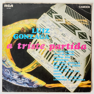 Luiz Gonzaga — A Triste Partida (Disco de Vinil LP, usado)