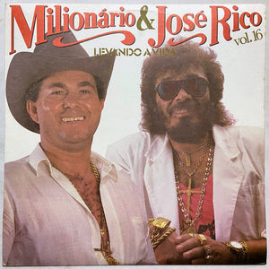 Milionário & José Rico — Levando A Vida - Vol. 16 (Disco de Vinil LP, usado)