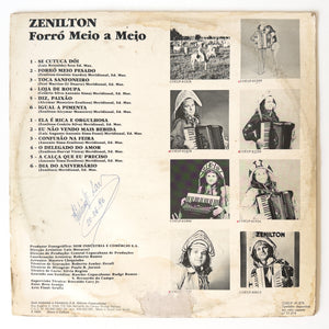 Zenilton — Forró Meio a Meio (Disco de Vinil LP, usado)