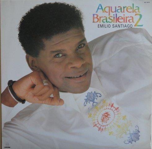 Emilio Santiago — Aquarela Brasileira 2 (Disco de Vinil LP, usado)