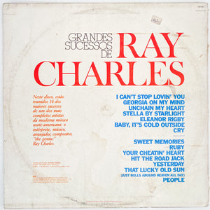 Ray Charles — Grandes Sucessos De Ray Charles (Disco de Vinil LP, usado)