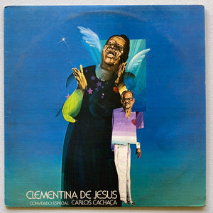 Clementina De Jesus e Carlos Cachaça — Convidado Especial: Carlos Cachaça (Disco de Vinil LP, usado)
