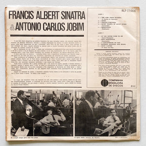 Frank Sinatra e Antonio Carlos Jobim — Francis Albert Sinatra & Antonio Carlos Jobim (Disco de Vinil LP, usado)