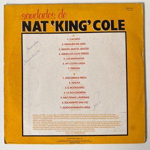 Nat King Cole — Saudades De Nat 'King' Cole (Disco de Vinil LP, usado)