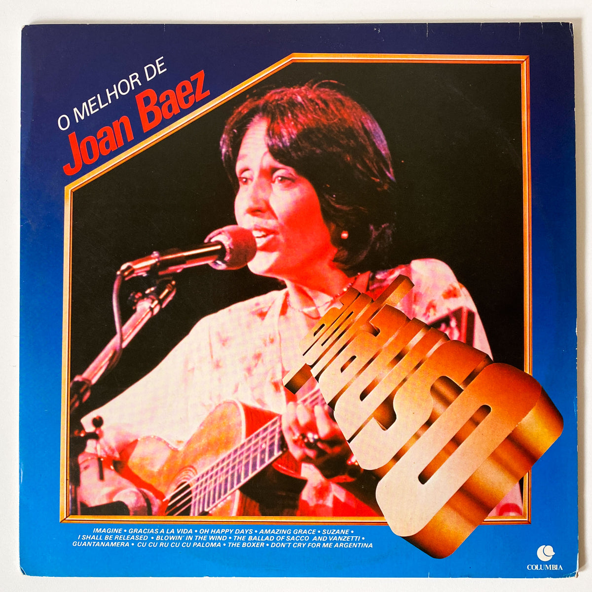 Joan Baez — O Melhor De Joan Baez (Disco de Vinil LP, usado)