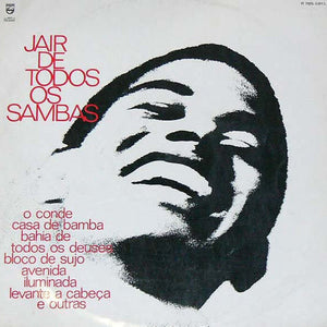 Jair Rodrigues — Jair De Todos Os Sambas (Disco de Vinil LP, usado)