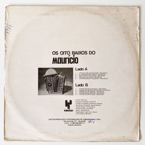 Manoel Maurício — Os Oito Baixos Do Maurício (Disco de Vinil LP, usado)
