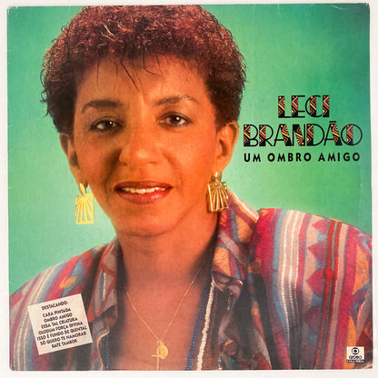 Leci Brandão — Um Ombro Amigo (Disco de Vinil LP, usado)