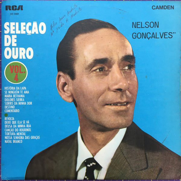 Nelson Gonçalves — Seleção de Ouro - Vol.4 (Disco de Vinil LP, usado)