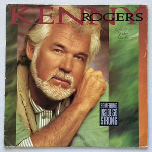 Kenny Rogers — Something Inside So Strong (Disco de Vinil LP, usado)