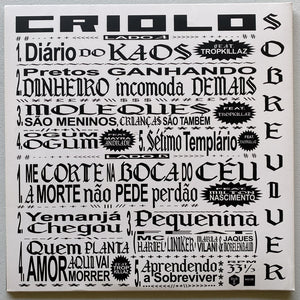 Criolo — Sobre Viver (Disco de Vinil LP, usado)