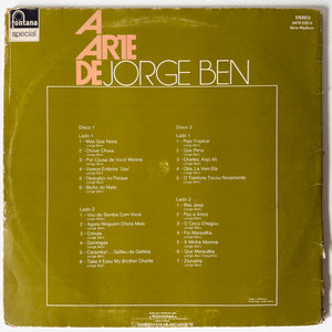 Jorge Ben — A Arte De Jorge Ben (Disco de Vinil LP, usado)