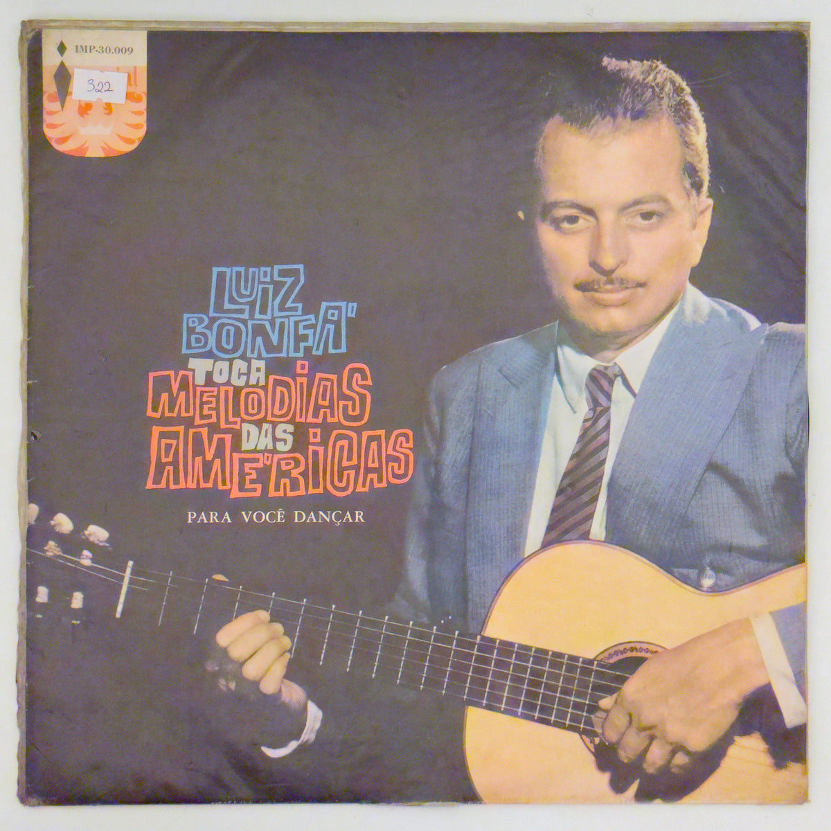 Luiz Bonfá — Luiz Bonfá Toca Melodias Das Américas (Disco de Vinil LP, usado)