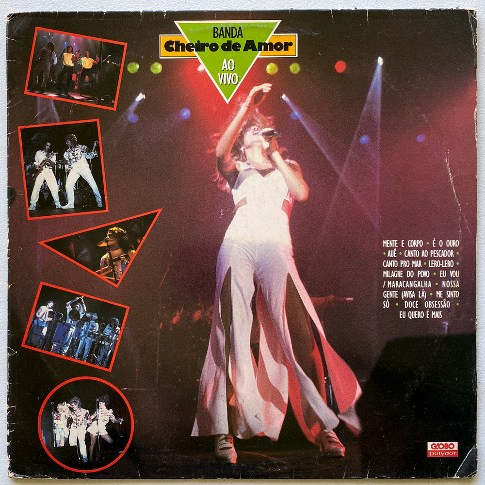Cheiro De Amor — Ao Vivo (Disco de Vinil LP, usado)
