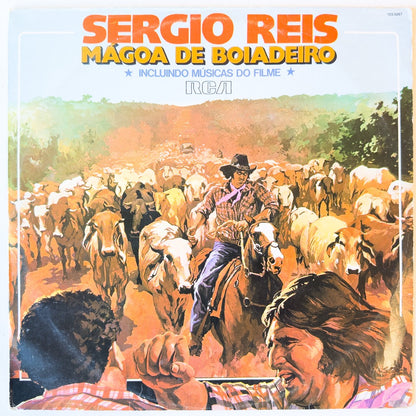 Sérgio Reis — Mágoa De Boiadeiro (Disco de Vinil LP, usado)