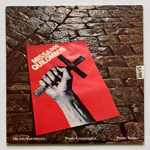 Milton Nascimento,Pedro Casaldáliga e Pedro Tierra — Missa Dos Quilombos (Disco de Vinil LP, usado)