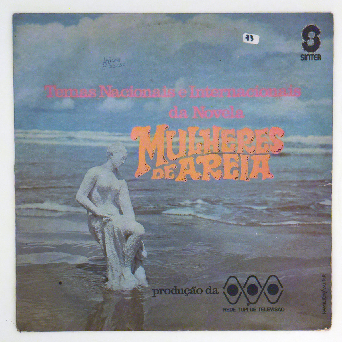 Various — Temas Nacionais E Internacionais Da Novela Mulheres De Areia (Disco de Vinil LP, usado)