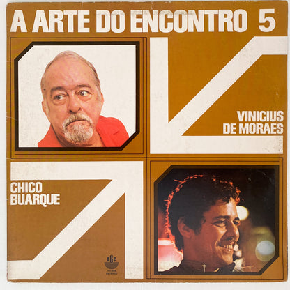 Chico Buarque e Vinicius De Moraes — A Arte Do Encontro 5 (Disco de Vinil LP, usado)