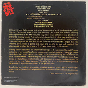 Tina Turner — Stand By Your Man (Disco de Vinil LP, usado)