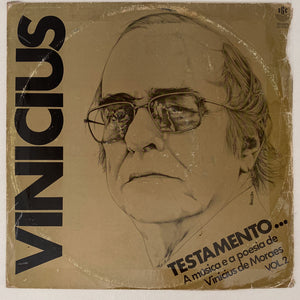 Vinicius De Moraes — Testamento...Vol. 2 (Disco de Vinil LP, usado)