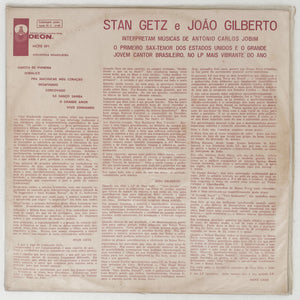 Stan Getz,João Gilberto e Antonio Carlos Jobim — Getz / Gilberto (Disco de Vinil LP, usado)